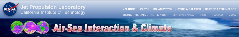 JPL global navigation bar